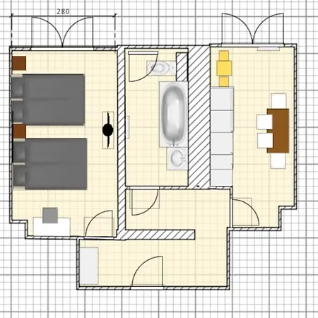 アパート Cosy Apt. W/ Spacious Kitchen&netflix In Neustadt *